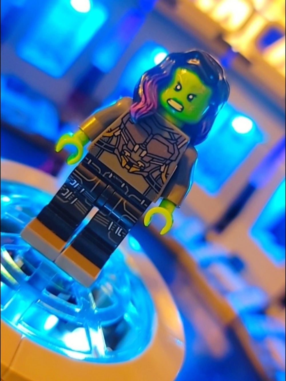 Guardians Of The Galaxy Gamora Minifigure Lego Compatible